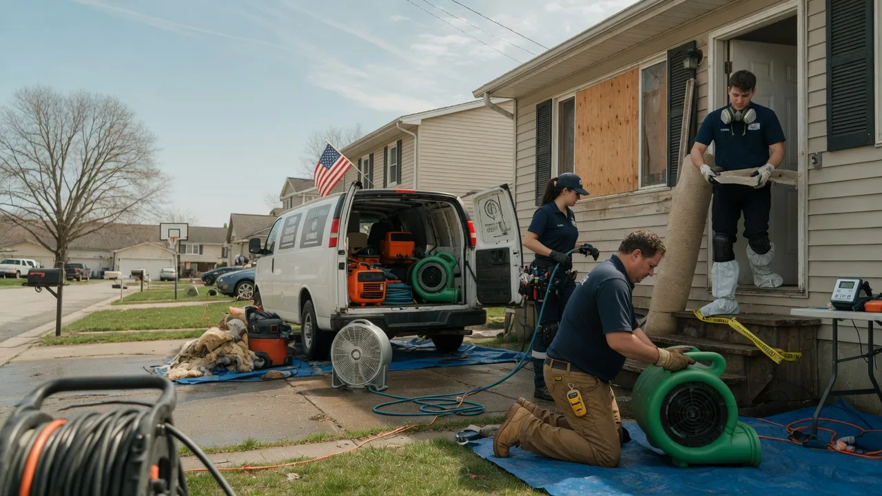 Water Damage Restoration in Liberty, ME near me